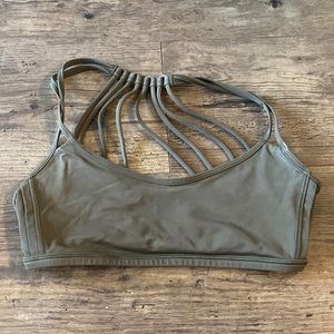 Lululemon strappy sports bra